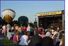 Cornbury Festival - the stage